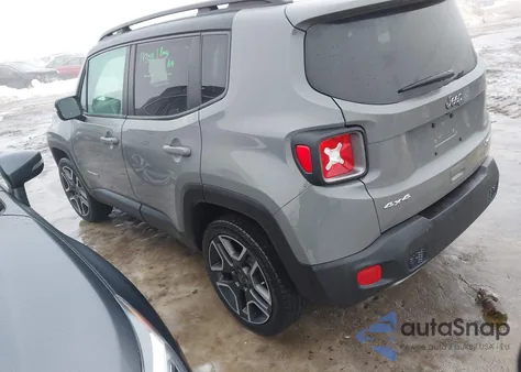 2021 Jeep Renegade Limited 4X4 z USA, uszkodzony, nr VIN ZACNJDD12MPM18201